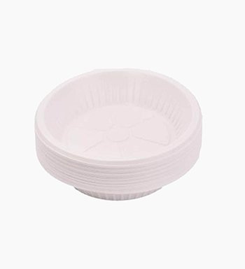 اطباق بلاستيك وسط ٥٠ق